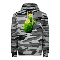 Slate Camo texas cactus Premium Hoodie - LillyAllenDesigns