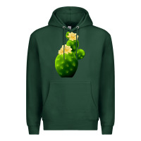 Sports Green texas cactus Premium Hoodie - LillyAllenDesigns