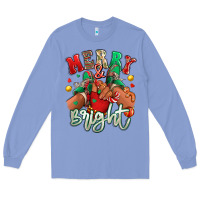 Colony Blue merry and bright black kid sneakers Long Sleeve Tee - RanaPortraitStore