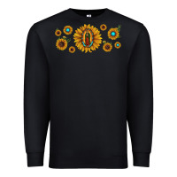 Black sunflower lady of guadalupe Premium Sweatshirt - JahusDesignShop
