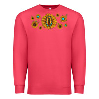 Cardinal sunflower lady of guadalupe Premium Sweatshirt - JahusDesignShop