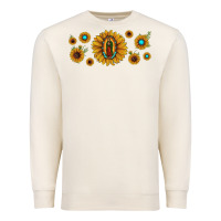 Sandshell sunflower lady of guadalupe Premium Sweatshirt - JahusDesignShop