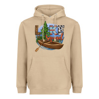 Mushroom lake squad Heavyweight Hoodie - HRA Design Shop