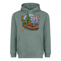 Sage lake squad Heavyweight Hoodie - HRA Design Shop