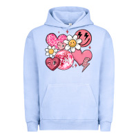 Pigment Grape Ice retro valentines day Urban Hoodie - MaliasSmallBusiness