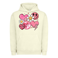 Pigment Pistachio retro valentines day Urban Hoodie - MaliasSmallBusiness