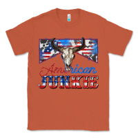 Copper American junkie Classic Tee - Zillion Design Studio