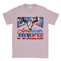 Lilac American junkie Classic Tee - Zillion Design Studio