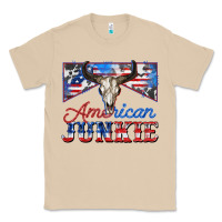 Mushroom American junkie Classic Tee - Zillion Design Studio
