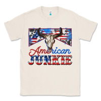 Natural American junkie Classic Tee - Zillion Design Studio