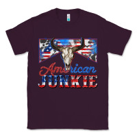 Plum American junkie Classic Tee - Zillion Design Studio