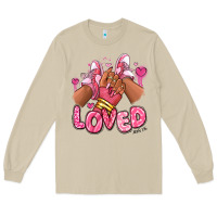 Mushroom loved valentine's day afro girl sneakers Long Sleeve Tee - RanaPortraitStore