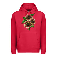 Cardinal strawberry blonde sunflower Premium Hoodie - LillyAllenDesigns