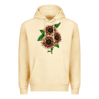 Pina Colada strawberry blonde sunflower Premium Hoodie - LillyAllenDesigns