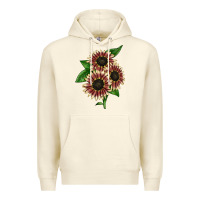 Sandshell strawberry blonde sunflower Premium Hoodie - LillyAllenDesigns