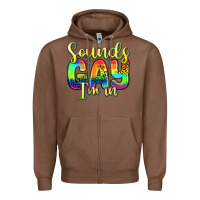 Chestnut sounds gay i m in Zipper Hoodie - Zillion Design Studio
