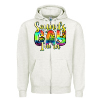 Oatmeal Heather sounds gay i m in Zipper Hoodie - Zillion Design Studio