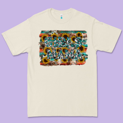 Girls Mama Premium Tee Designed By Racoondesign