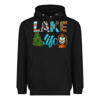 Black lake life Heavyweight Hoodie - HRA Design Shop