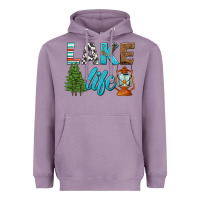Lavender lake life Heavyweight Hoodie - HRA Design Shop