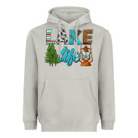 Moon Dust lake life Heavyweight Hoodie - HRA Design Shop