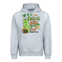 Heather Grey st. patricks day jesus fills my cup Urban Hoodie - MaliasSmallBusiness