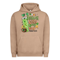 Pigment Burro st. patricks day jesus fills my cup Urban Hoodie - MaliasSmallBusiness