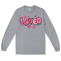 Heather Grey loved valentines day Long Sleeve Tee - RanaPortraitStore