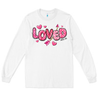 White loved valentines day Long Sleeve Tee - RanaPortraitStore