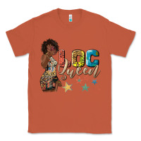 Copper afro woman loc queen Classic Tee - texasbilliewilder
