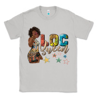 Moon Dust afro woman loc queen Classic Tee - texasbilliewilder