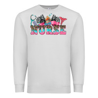 Dove Grey nurse with race and oto equipment Premium Sweatshirt - AdoDesignShop