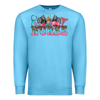 Ocean Blue nurse with race and oto equipment Premium Sweatshirt - AdoDesignShop