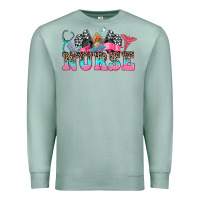 Seafoam nurse with race and oto equipment Premium Sweatshirt - AdoDesignShop