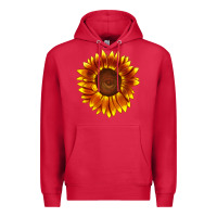 Cardinal tiger eyes sunflower Premium Hoodie - LillyAllenDesigns