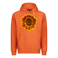 Carrot tiger eyes sunflower Premium Hoodie - LillyAllenDesigns