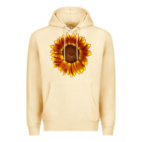 Pina Colada tiger eyes sunflower Premium Hoodie - LillyAllenDesigns