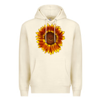 Sandshell tiger eyes sunflower Premium Hoodie - LillyAllenDesigns