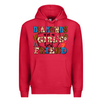 Cardinal diamonds are a girl's best friend Premium Hoodie - AdoDesignShop