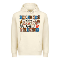 Sandshell diamonds are a girl's best friend Premium Hoodie - AdoDesignShop