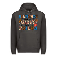 Smoke diamonds are a girl's best friend Premium Hoodie - AdoDesignShop