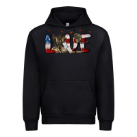 Black love army Urban Hoodie - MaliasSmallBusiness