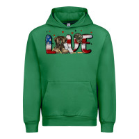 Emerald love army Urban Hoodie - MaliasSmallBusiness