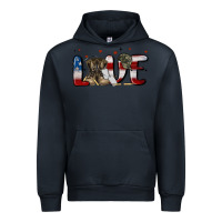Navy love army Urban Hoodie - MaliasSmallBusiness