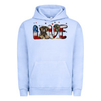 Pigment Grape Ice love army Urban Hoodie - MaliasSmallBusiness