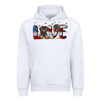 White love army Urban Hoodie - MaliasSmallBusiness