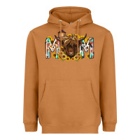 Meerkat mom highland cow Heavyweight Hoodie - RacoonDesign