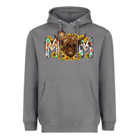 Storm mom highland cow Heavyweight Hoodie - RacoonDesign