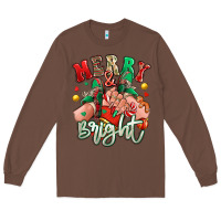 Chestnut merry and bright caucasian girl sneakers Long Sleeve Tee - RanaPortraitStore