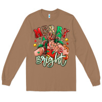 Toasted Coconut merry and bright caucasian girl sneakers Long Sleeve Tee - RanaPortraitStore